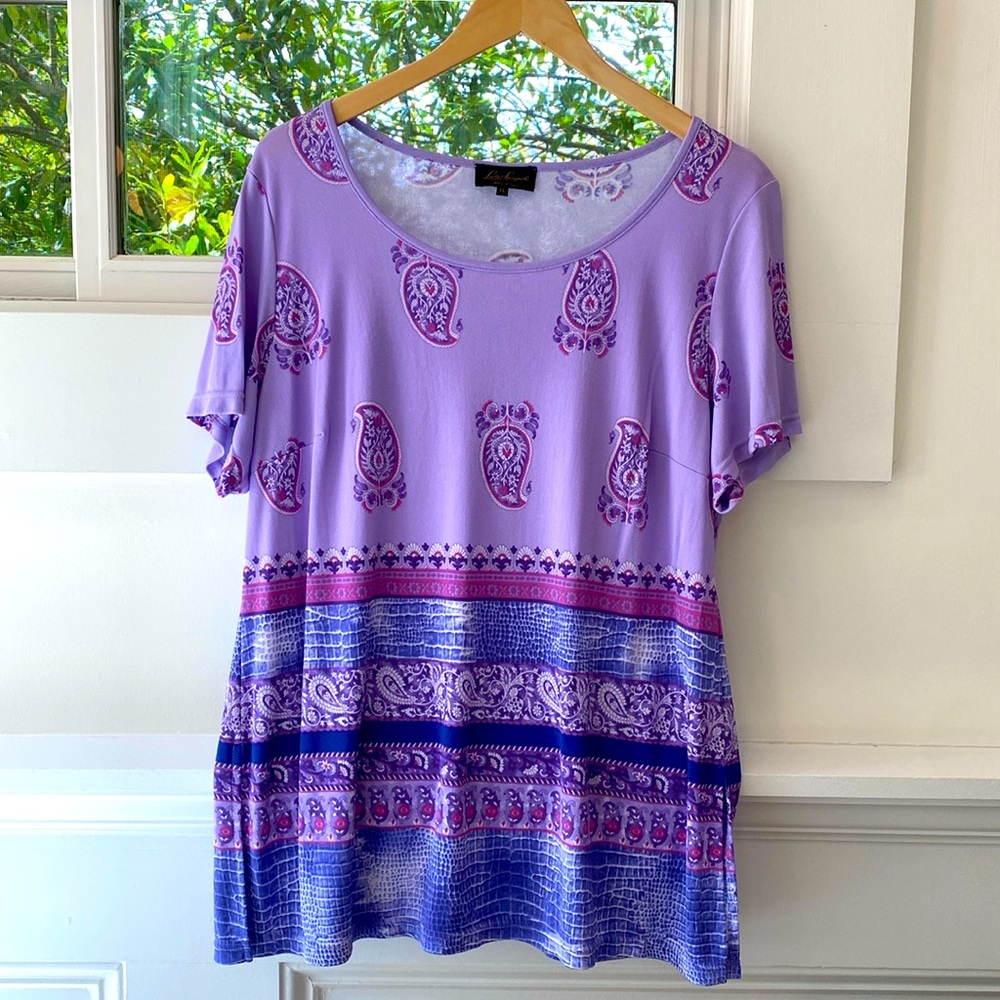 Italian Designer Luisa Spagnoli Women’s Top size Extra Large made in Italy